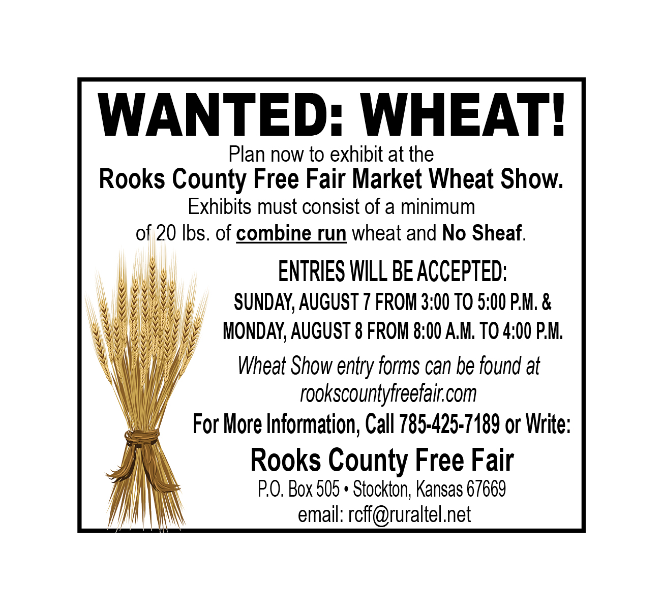 wanted wheat