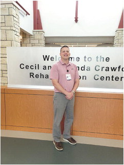 CURTIS SOHM of Russell is the new Physical Therapist at RCH