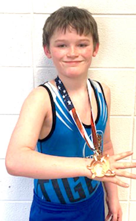 D J ARD placed 4th in the 10 &amp; Under 95-lb. division at the Plainville Open/Novice Wrestling Tournament held Saturday, February 8th, at Plainville.