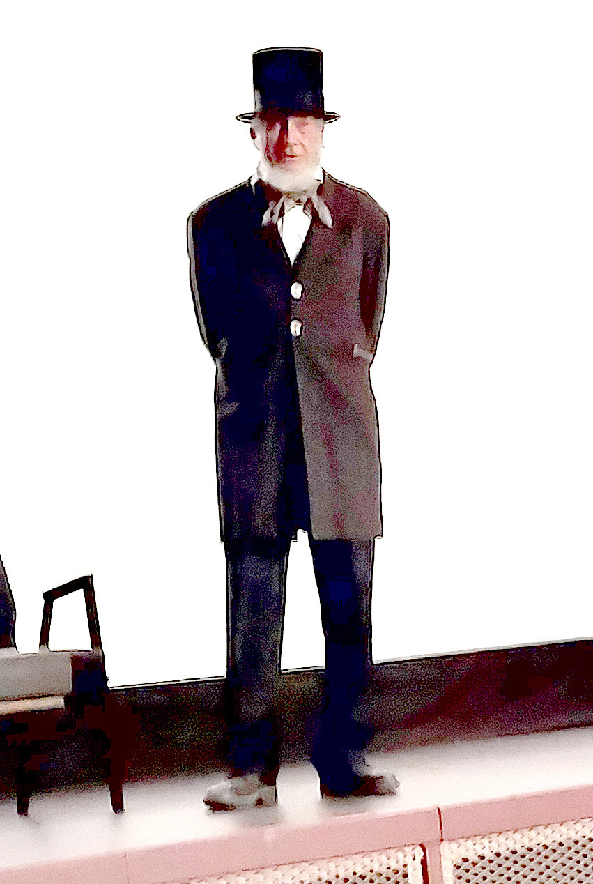 STEVE BURNS portrayed our 16th president, Abraham Lincoln, during the Kansas Day Celebration at the Nova Theatre on Sunday, January 29th. He spoke of Lincoln’s life and his presidency. The Rooks County Historical Society and Museum hosted the event.