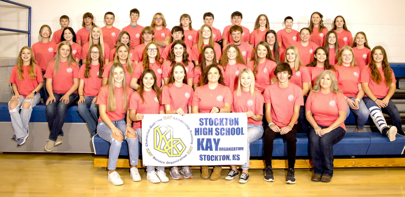 THE STOCKTON HIGH SCHOOL KAY CLUB observed National KAY Club Citizenship Week on November 13th through November 19th. The members enjoyed participating in many activities throughout the weeklong event that focused on family, school, community and worthwhile organizations.