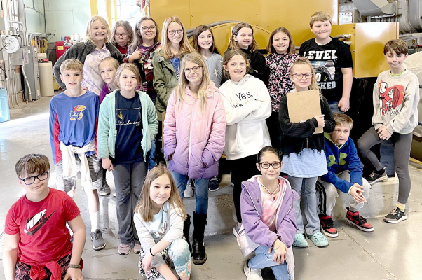Fourth graders visit the Stockton Power Plant 