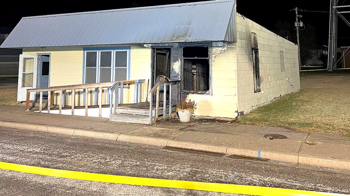 THREE PEOPLE were killed and one was injured when a building exploded in Bucklin on Saturday, October 14, 2023. (Photo Courtesy of Ford County Sheriff Carr)