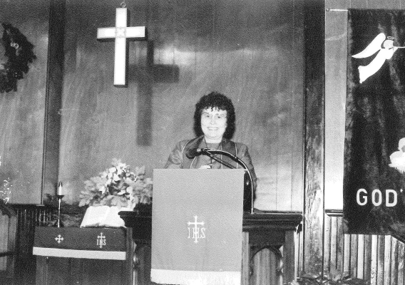 A 1994 ARTICLE written by Henry F. Desair featured Reverend Jane Ireland, the third female pastor to serve the Congregational Church in Stockton.
