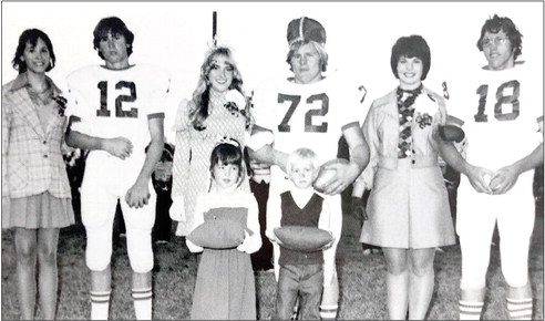 THE 1974 STOCKTON HIGH SCHOOL HOMECOMING QUEEN AND KING