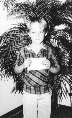 IN NOVEMBER 1994, six-year-old Jed States won the Stockton Sentinel’s Buried Treasure Contest that won him a gift certificate for a free year’s subscription to the newspaper. Jed had a little help from his dad, Kevin. Quite a few people in town had fun trying to decipher the five clues that lead to the treasure.