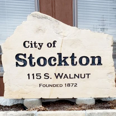 city of stockton sign