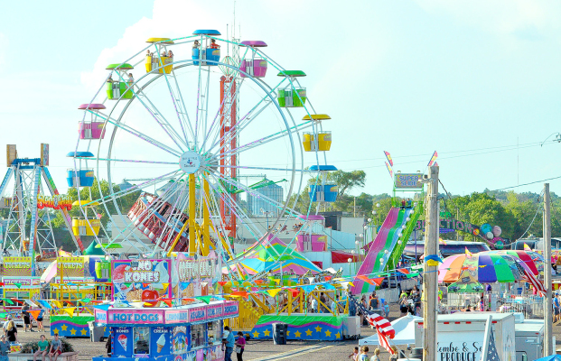 The Pride of Texas Carnival was one of the many highlights at this year’s Rooks County Free Fair