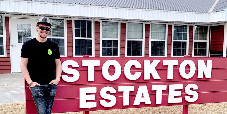 COLTON WILLIAMS is excited to announce that he is under contract to purchase Stockton Estates. This is one of three properties he is acquiring through his business, ROHO Estates, LLC.